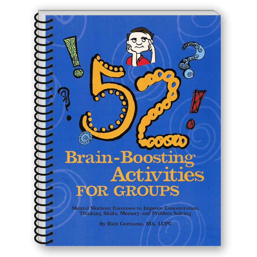 52 Brain Boosting Activities for Groups Book