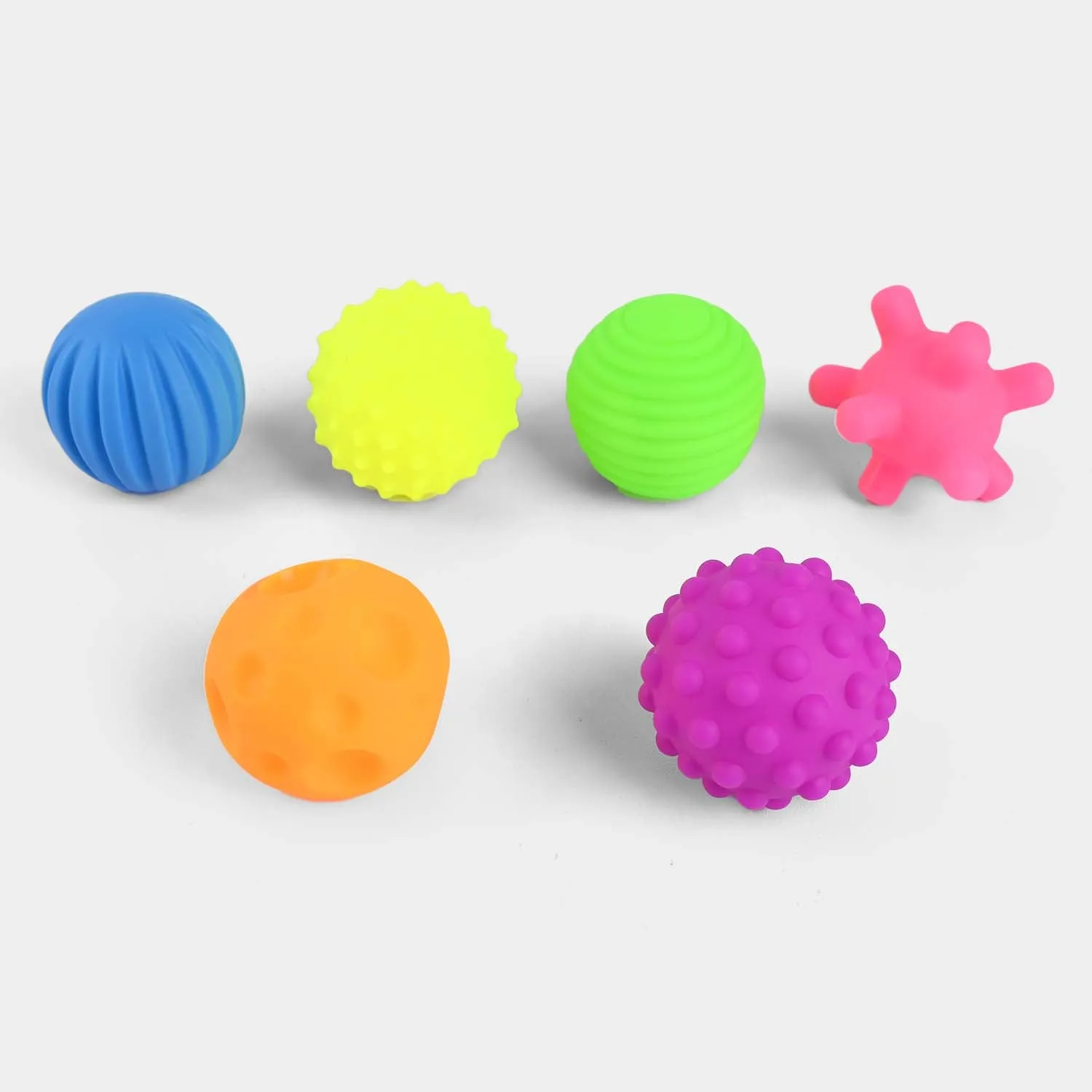 6PCs Hand Grip Soft Plastic Balls For KIds