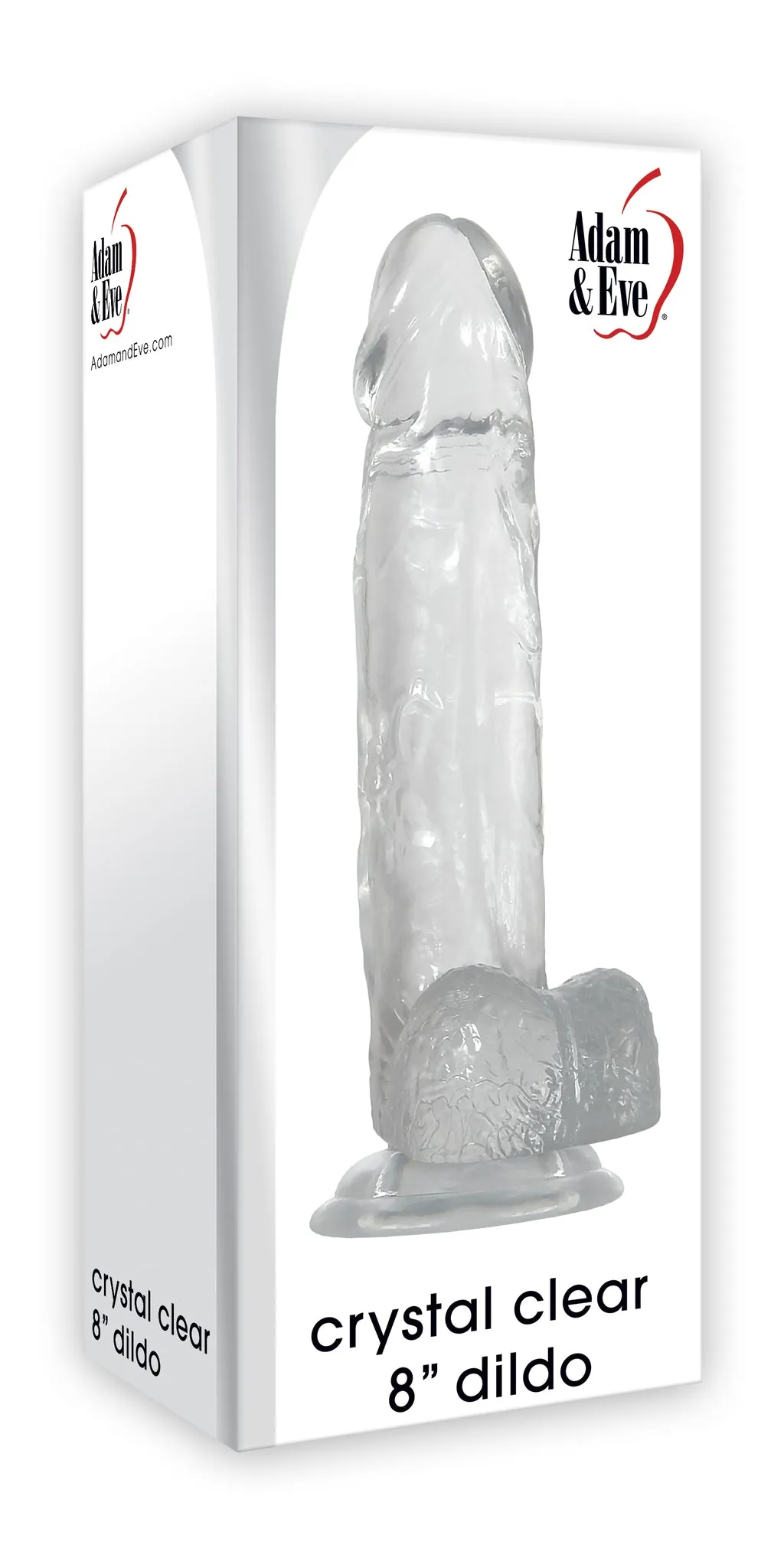 Adam & Eve Crystal Clear 8in Dildo