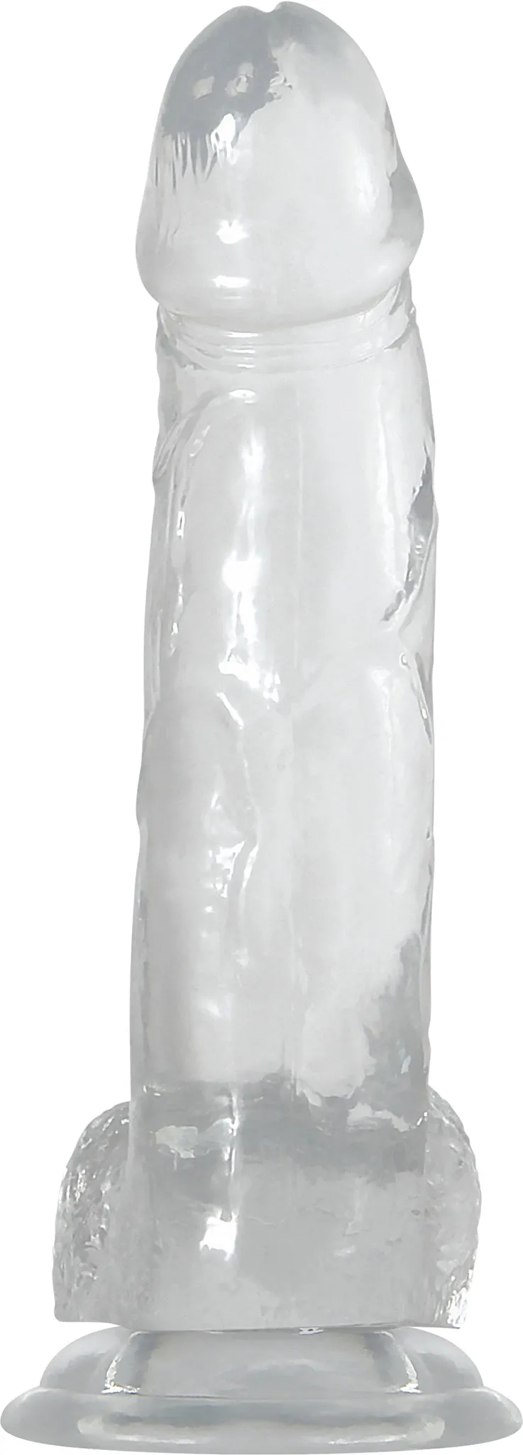 Adam & Eve Crystal Clear 8in Dildo