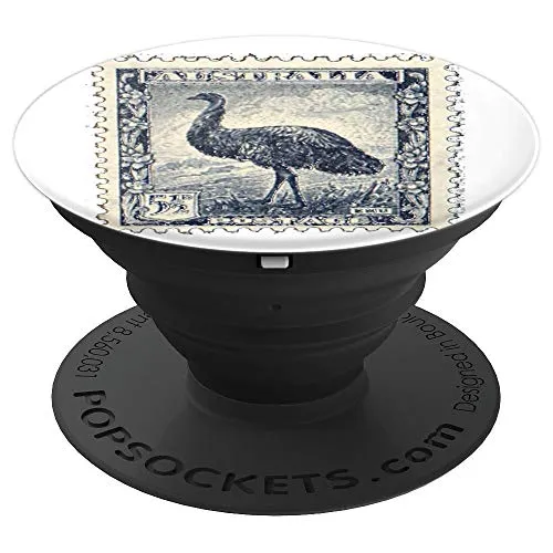 Amazon.com: Emu Australia Stamp Design - PopSockets Grip and Stand for Phones and Tablets: Cell Phones & Accessories