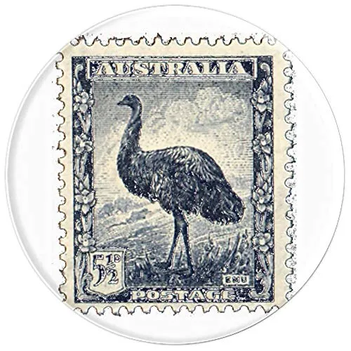 Amazon.com: Emu Australia Stamp Design - PopSockets Grip and Stand for Phones and Tablets: Cell Phones & Accessories