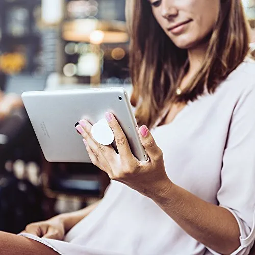 Amazon.com: Lady with Glasses Design, pixelated - PopSockets Grip and Stand for Phones and Tablets: Cell Phones & Accessories