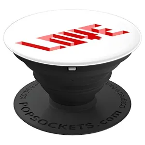 Amazon.com: Love Red/Pink Letters Word Design - PopSockets Grip and Stand for Phones and Tablets: Cell Phones & Accessories