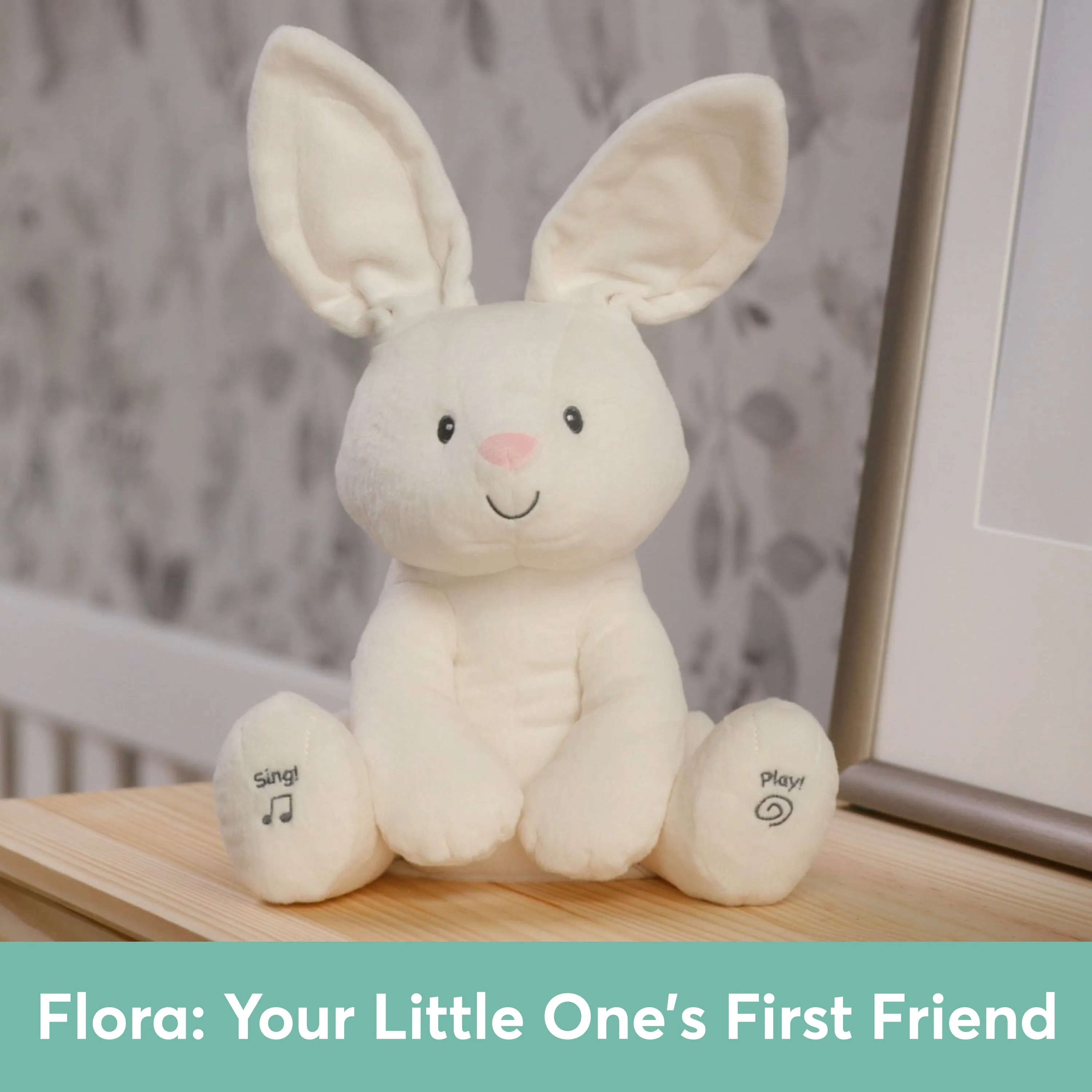 Animated Flora the Bunny, 12 in