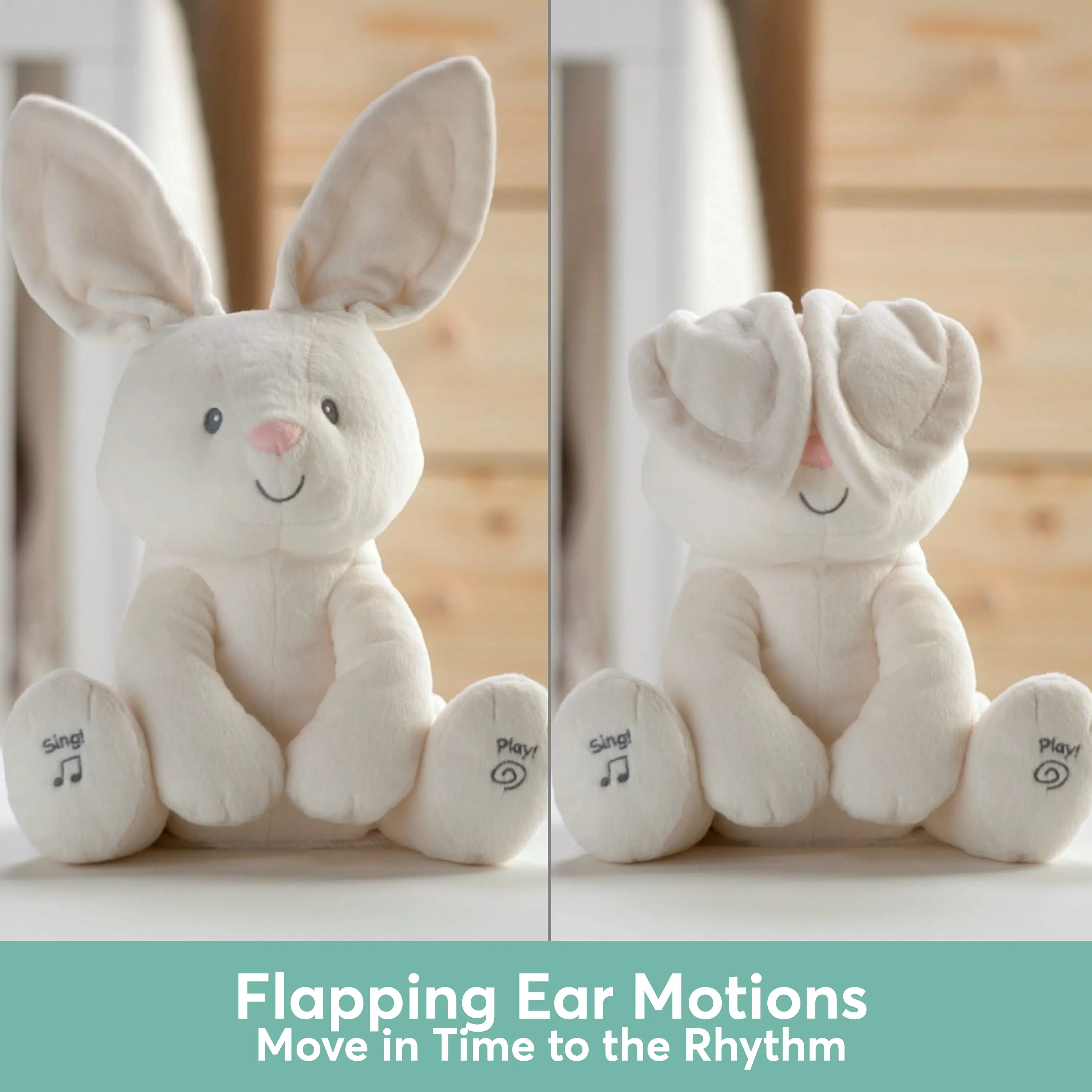 Animated Flora the Bunny, 12 in