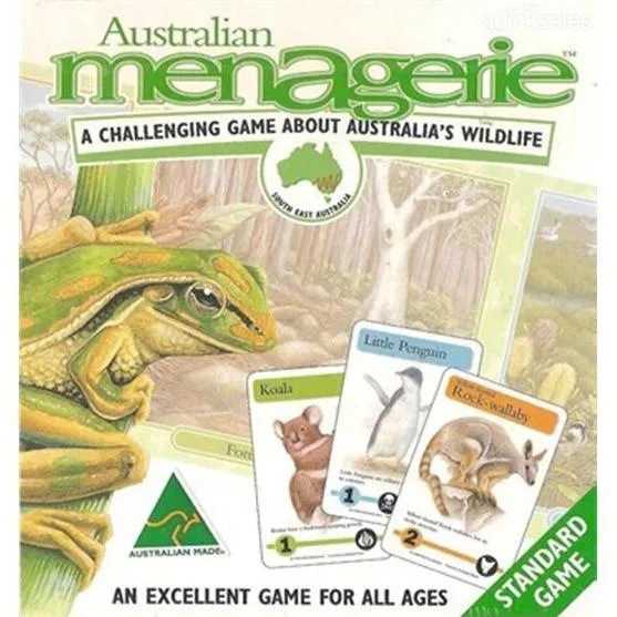 Australian Menagerie - A challenging game about Australia's Wildlife