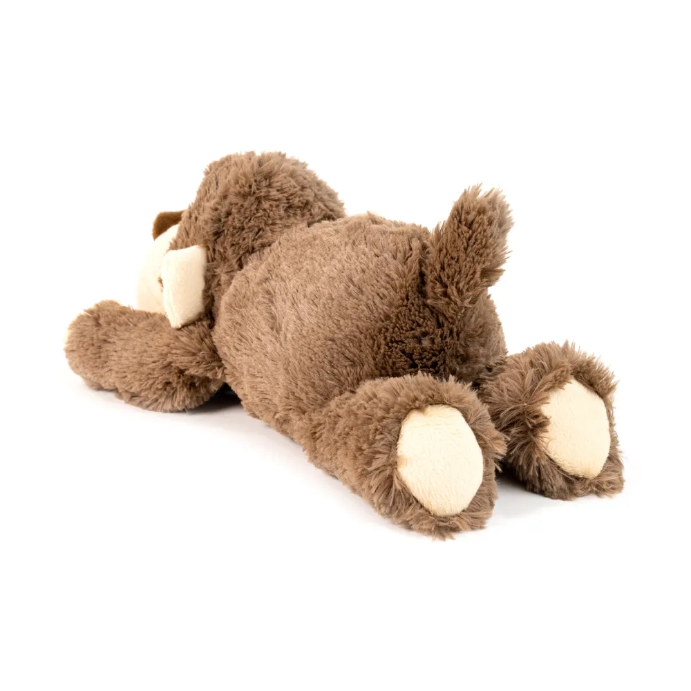 Barkbutler JumBoh the Bear Plush Toy for Dogs | For Medium Chewers (Brown)