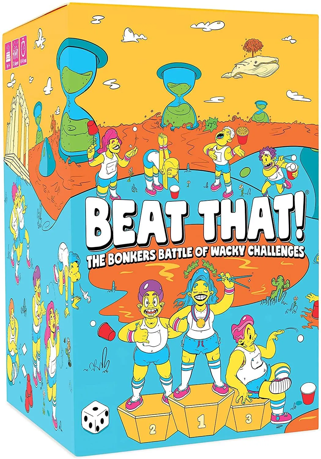 Beat That! - The Bonkers Battle of Wacky Challenges [Family Party Game for Kids & Adults]