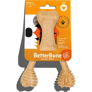 BetterBone Hard Density All-Natural Dog Toy Beef