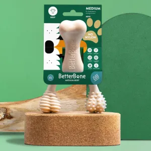 BetterBone Medium Density All-Natural Dog Toy Classic-Hypoallergenic