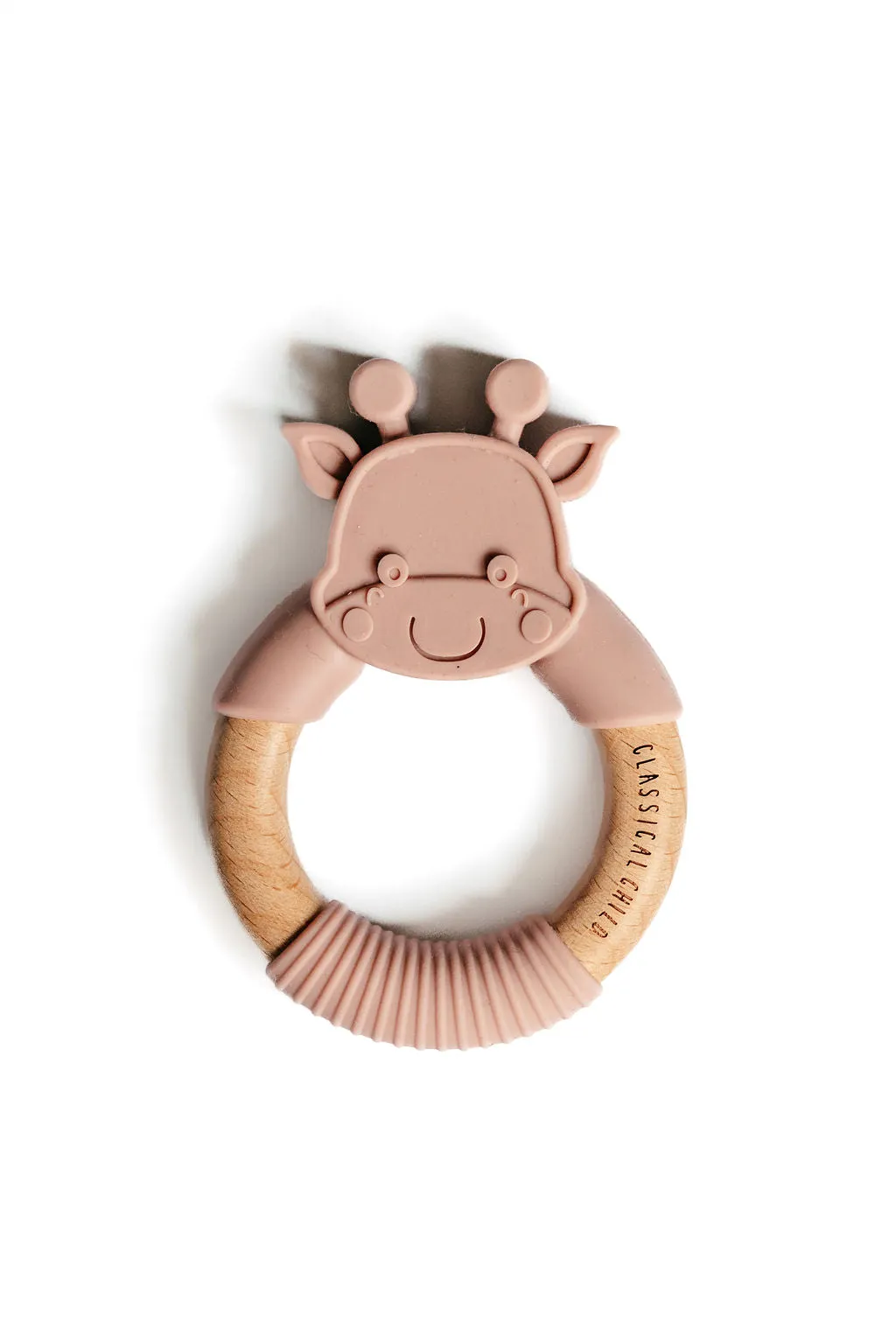 Blush Giraffe Teether