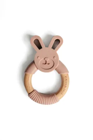 Blush Rabbit Teether