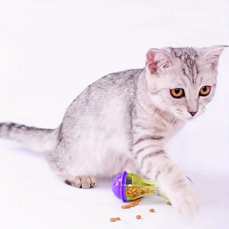 Boneshaped Slow Food Toy Engaging Fun for Cats Promotes Dental Health