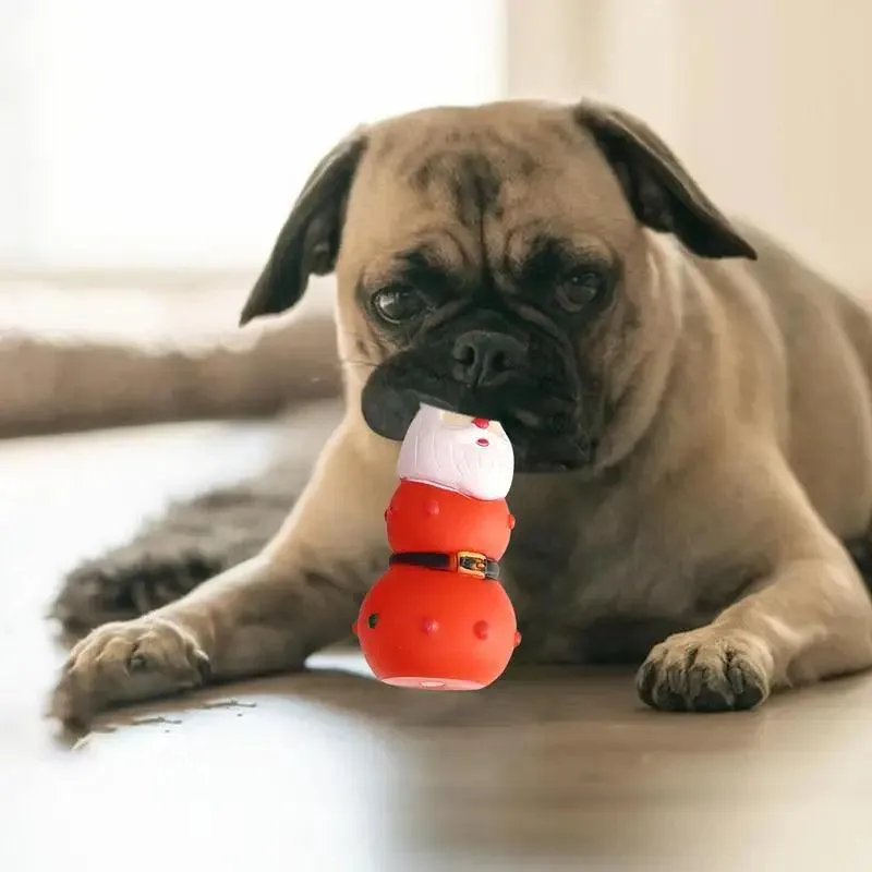 Christmas Dog Chew Toys Squeaky Fun