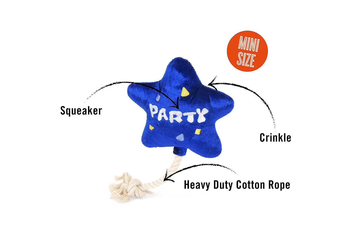 Dog Plush Toy - Party Time Collection