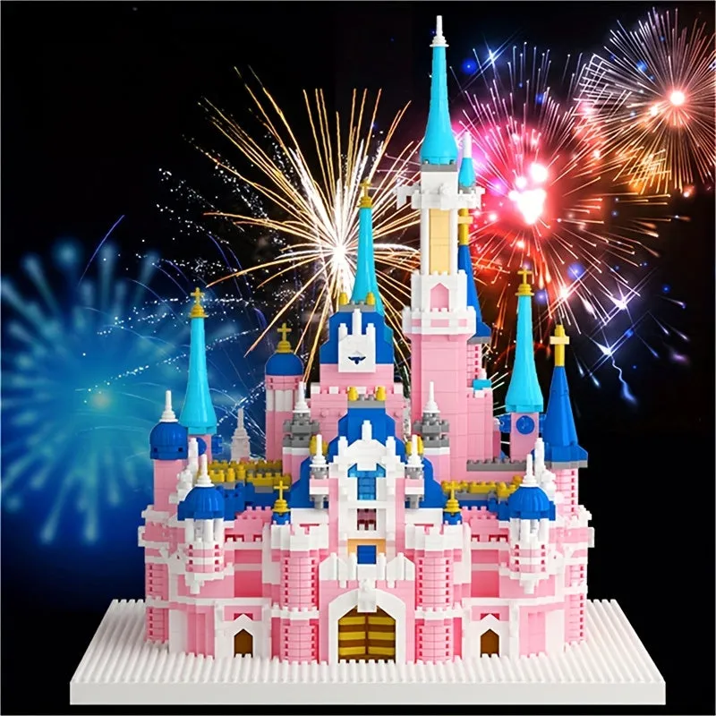 Dream Castle Puzzle Challenging Assembly Toy for Kids Birthday Gift