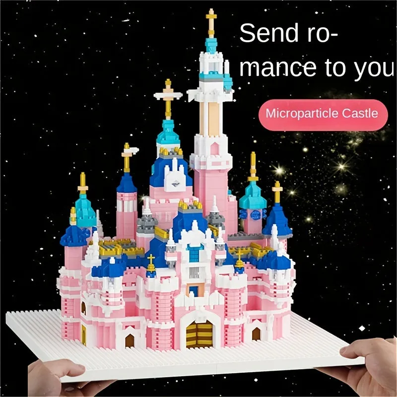 Dream Castle Puzzle Challenging Assembly Toy for Kids Birthday Gift