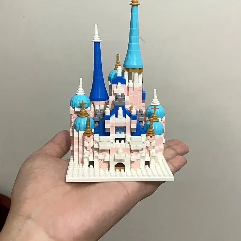 Dream Castle Puzzle Challenging Assembly Toy for Kids Birthday Gift