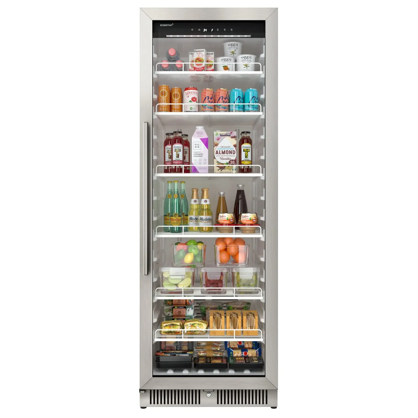 Edgestar VBM131SS 24" Wide 13.7 Cu. Ft. Commercial Beverage Merchandiser in Stainless Steel