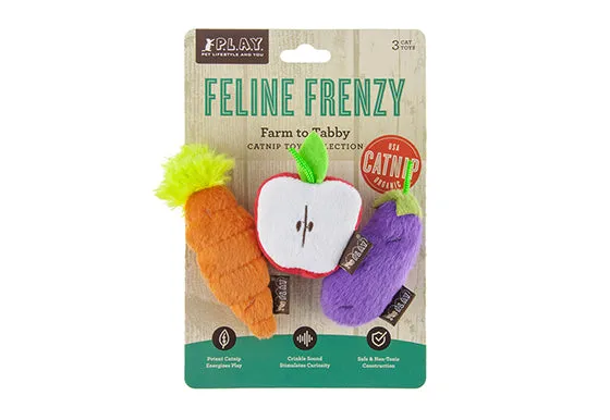 Feline Frenzy, Cat Toy set: Farm To Tabby