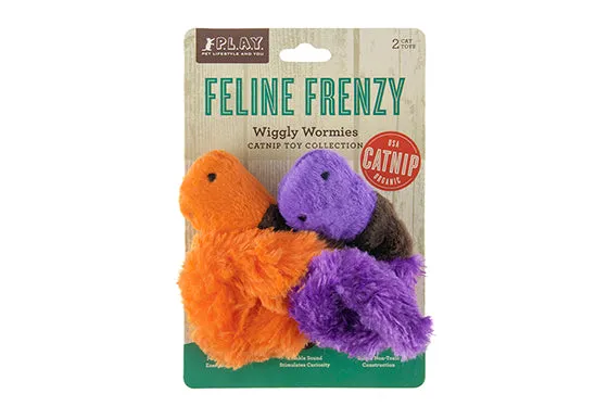 Feline Frenzy, Cat Toy set: Wiggly Wormies