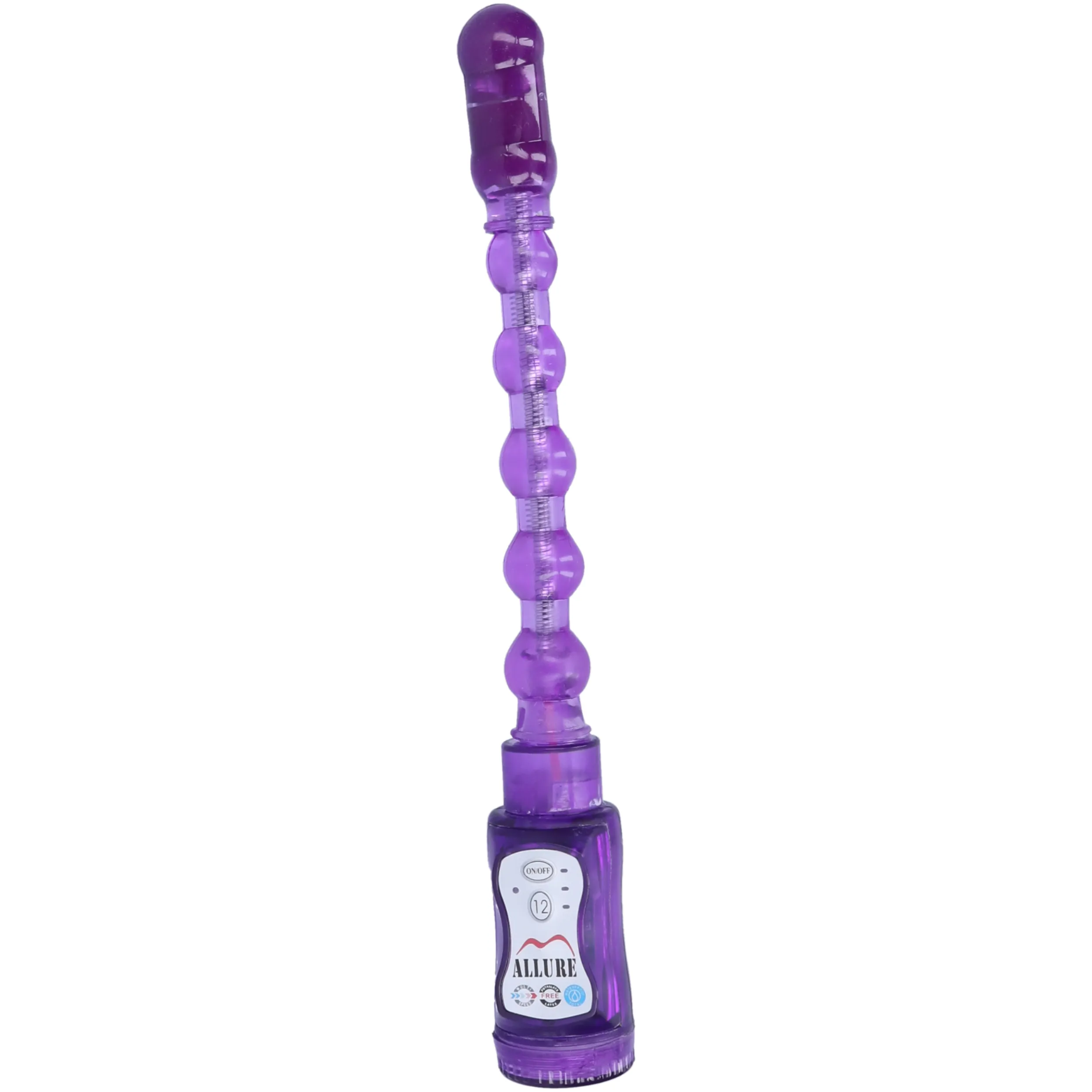 Flexible Vibrating Anal Beads