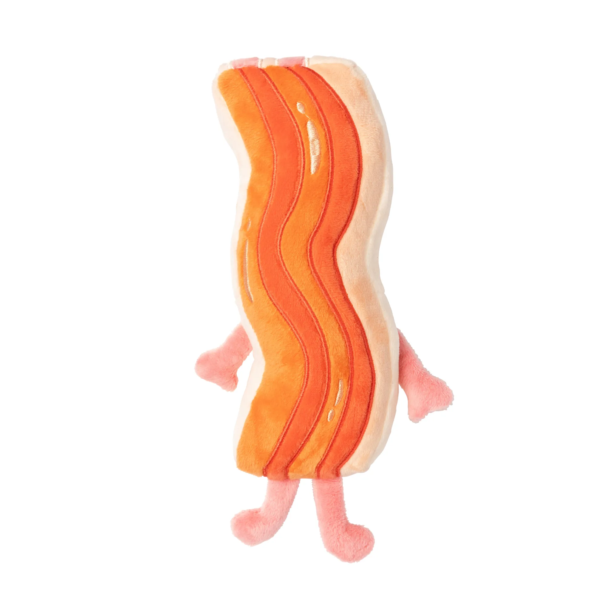 FuzzYard Bacon-Strip Dog Toy