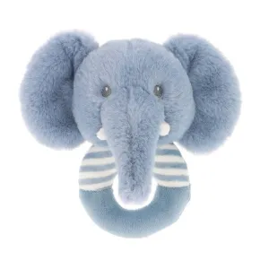 Keeleco Baby Ezra Elephant Ring Rattle - 14cm