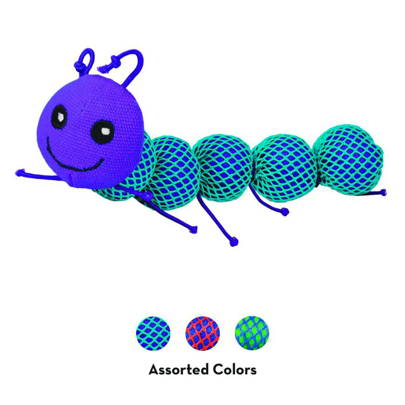 KONG Assorted Nibble Critter Catnipillar