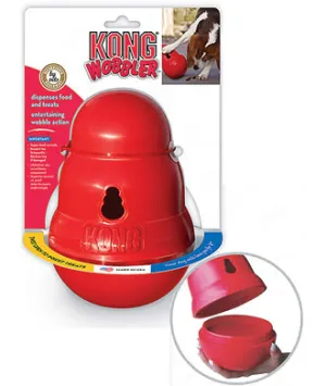 Kong Wobbler Dog Food And Treat Dispenser Large