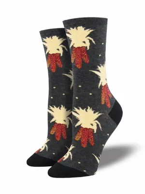 Ladies Harvest Corn Socks