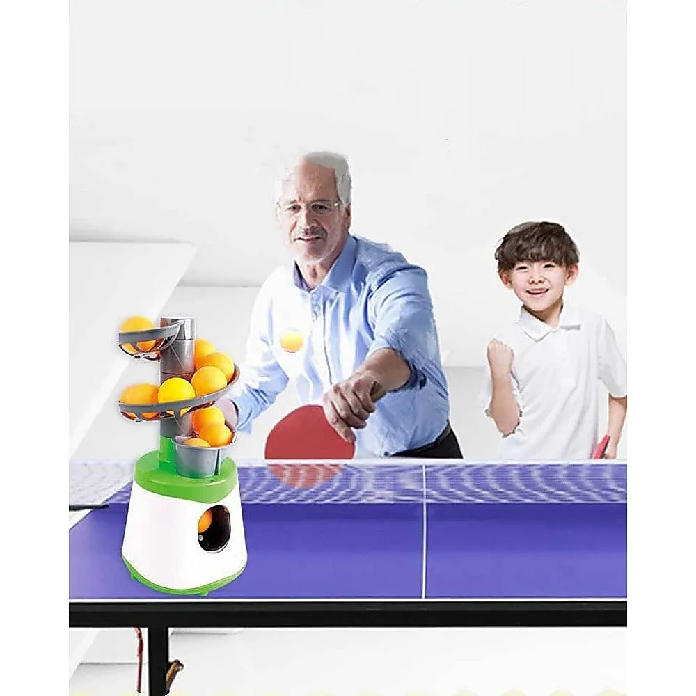 Lightweight Automatic Table Tennis Ball Launcher - Randy & Travis