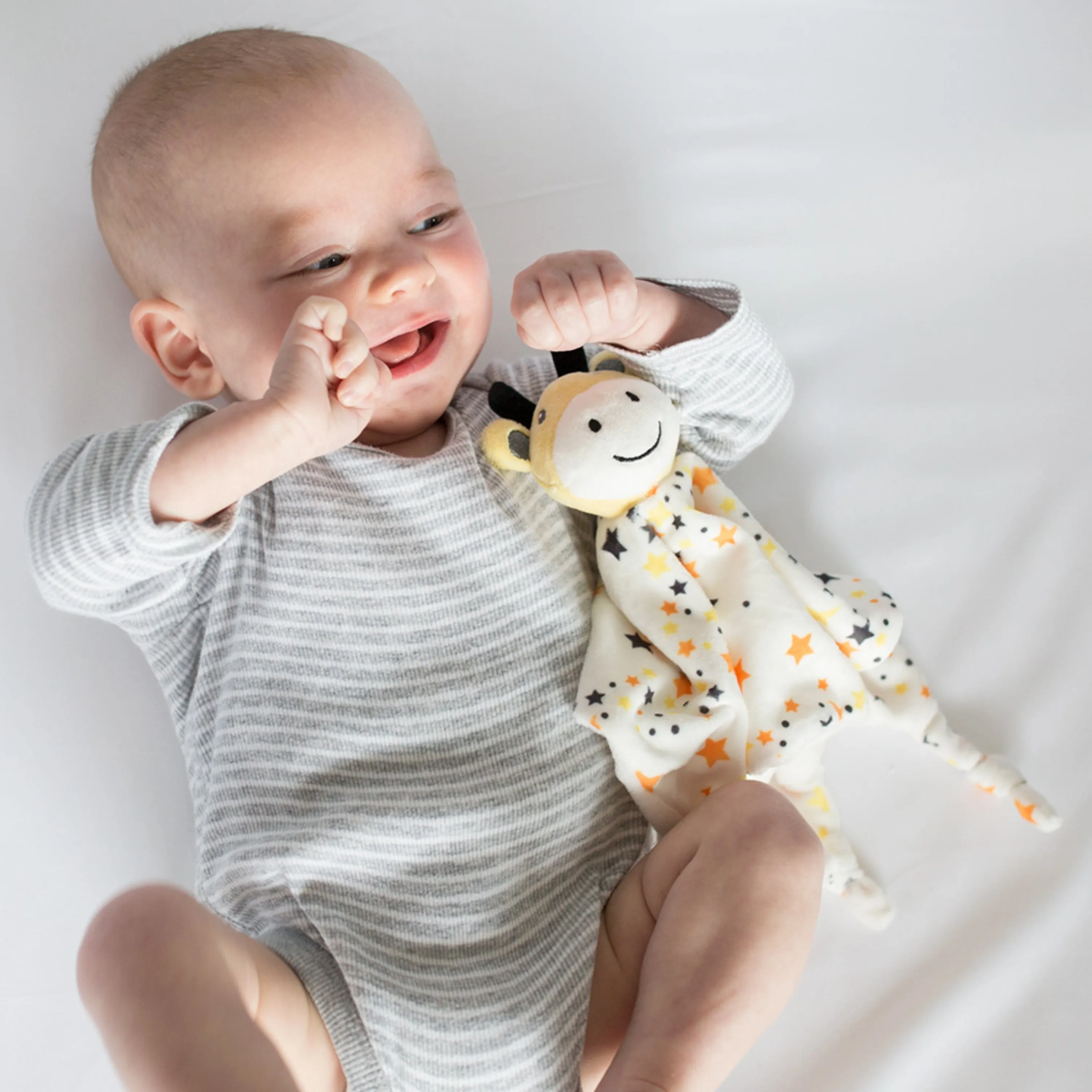 Little Linen Comforter Toy-Giraffe Star