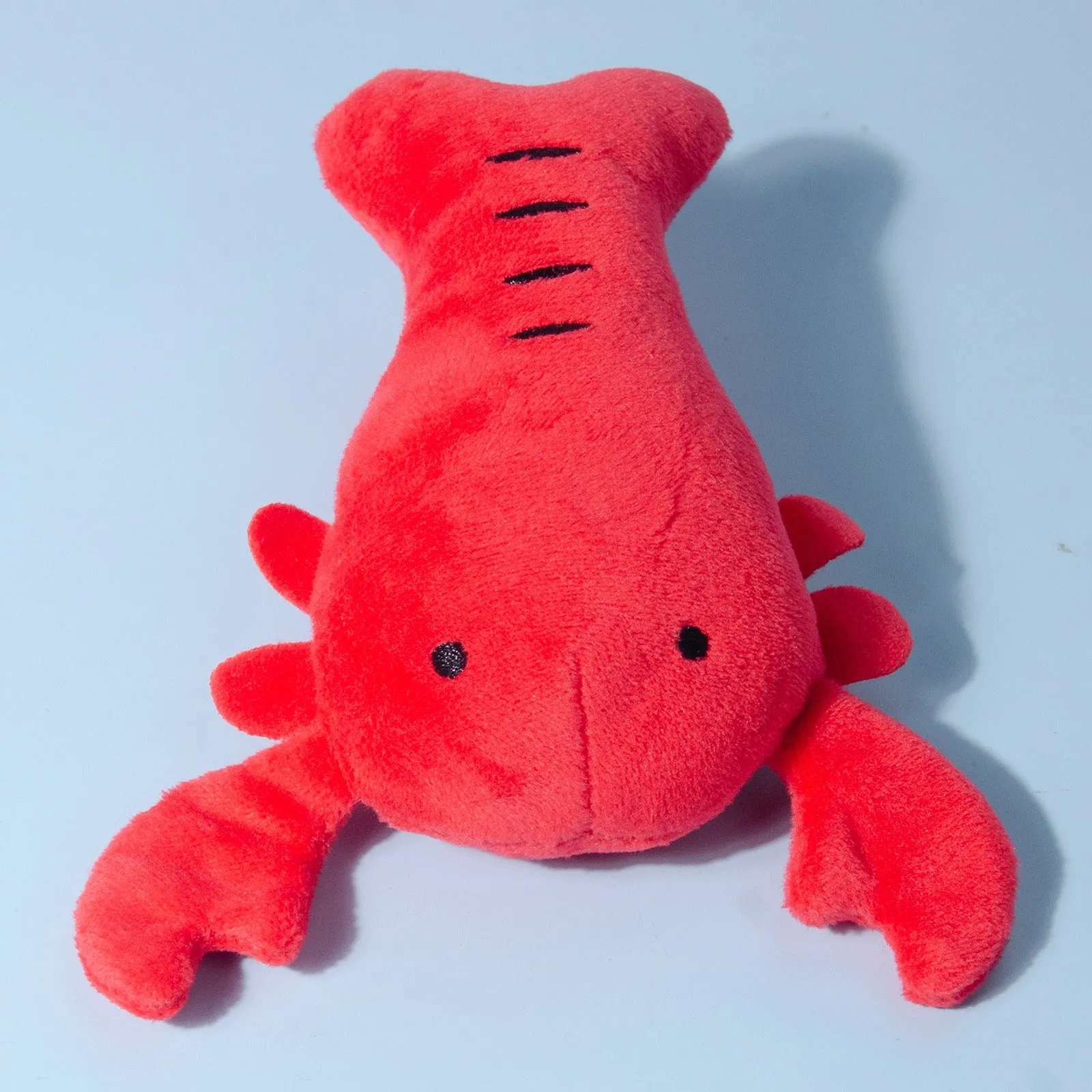 Lobster Design Plush Toy Engaging  Durable Chewing Fun for Dogs