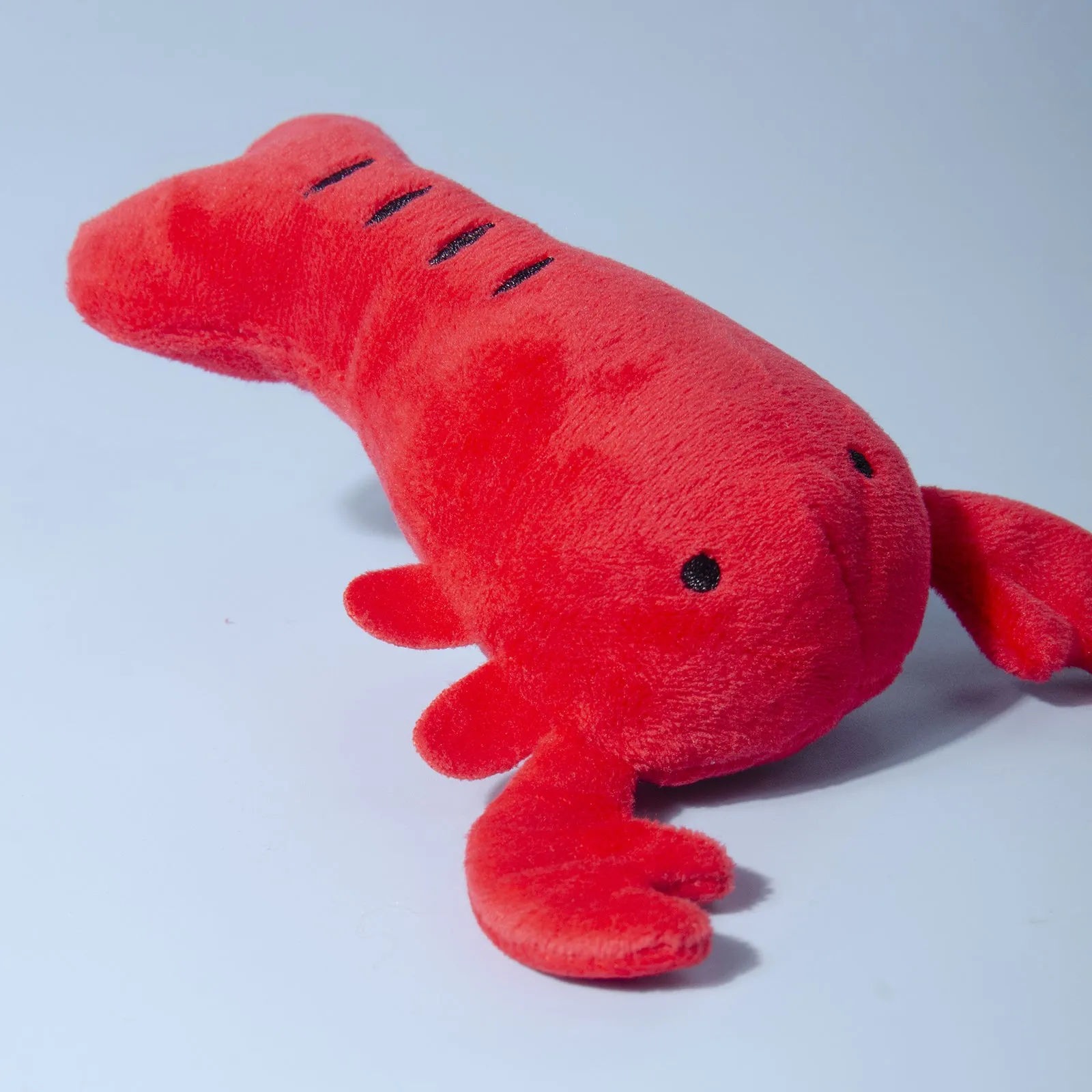 Lobster Design Plush Toy Engaging  Durable Chewing Fun for Dogs