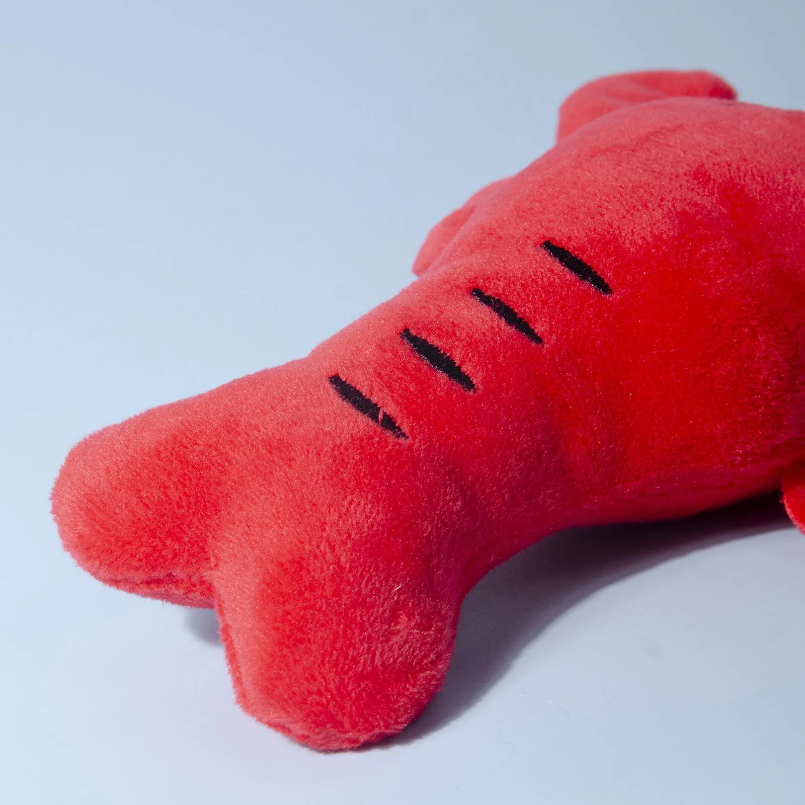 Lobster Design Plush Toy Engaging  Durable Chewing Fun for Dogs