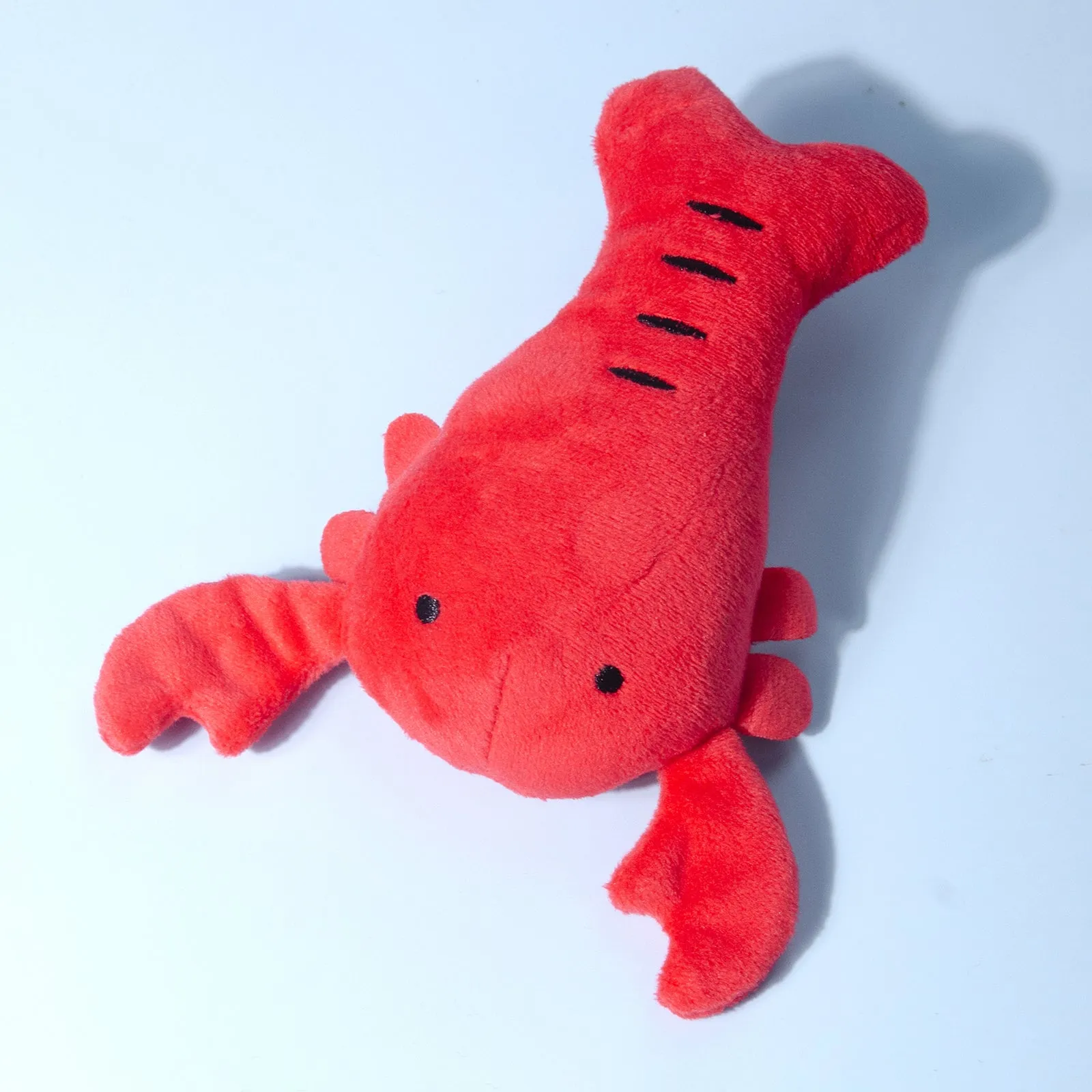 Lobster Design Plush Toy Engaging  Durable Chewing Fun for Dogs