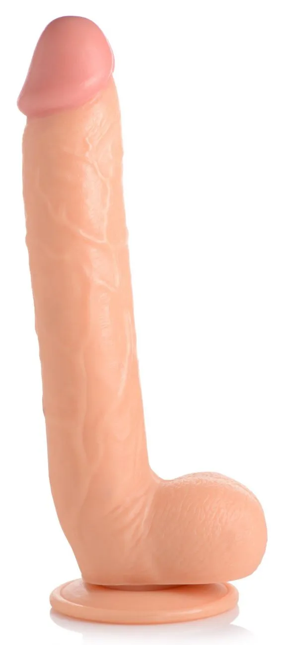 Long Logan 10 Inch Dildo with Balls