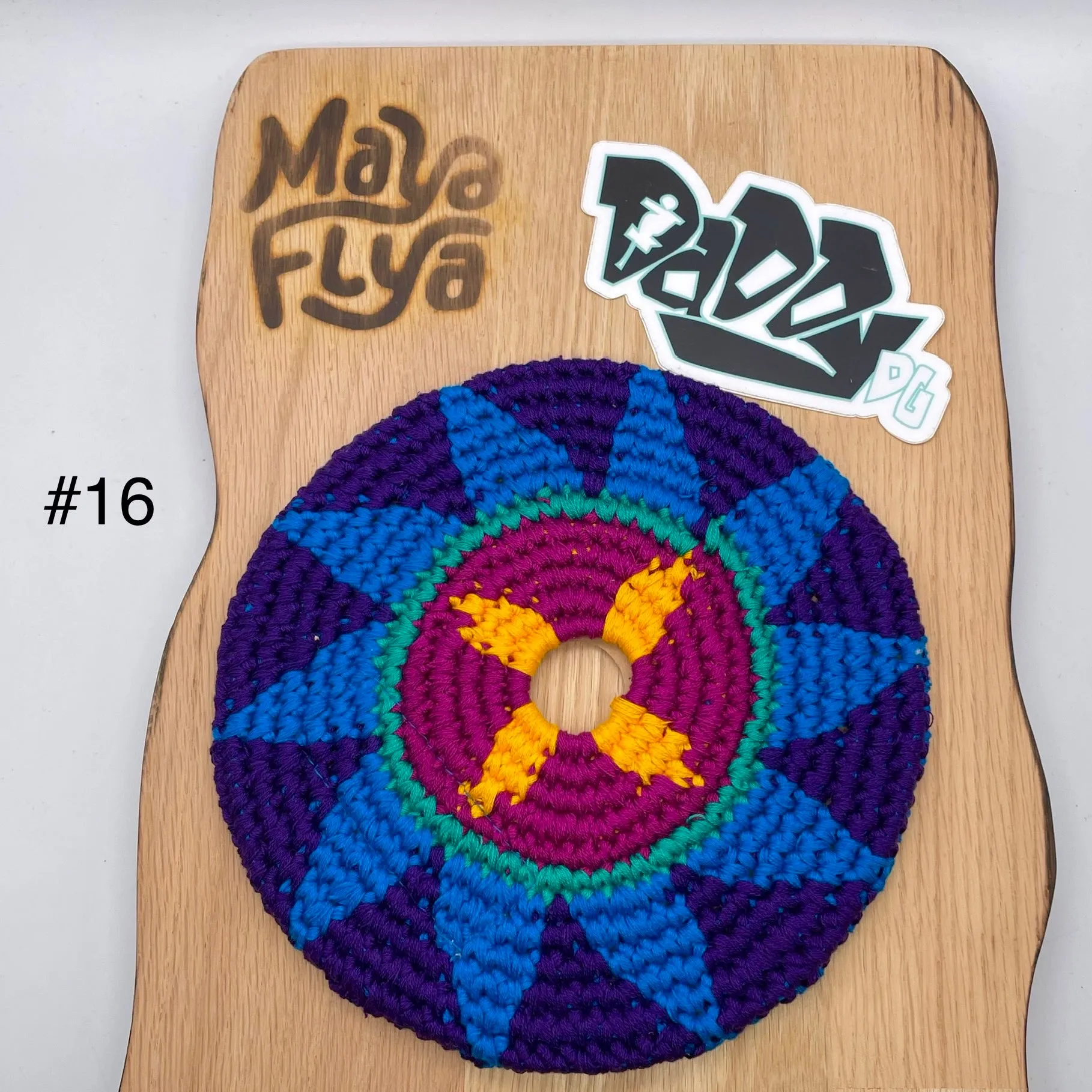 MayaFlya (formerly known as Pocket Disc) Crocheted Indoor Disc