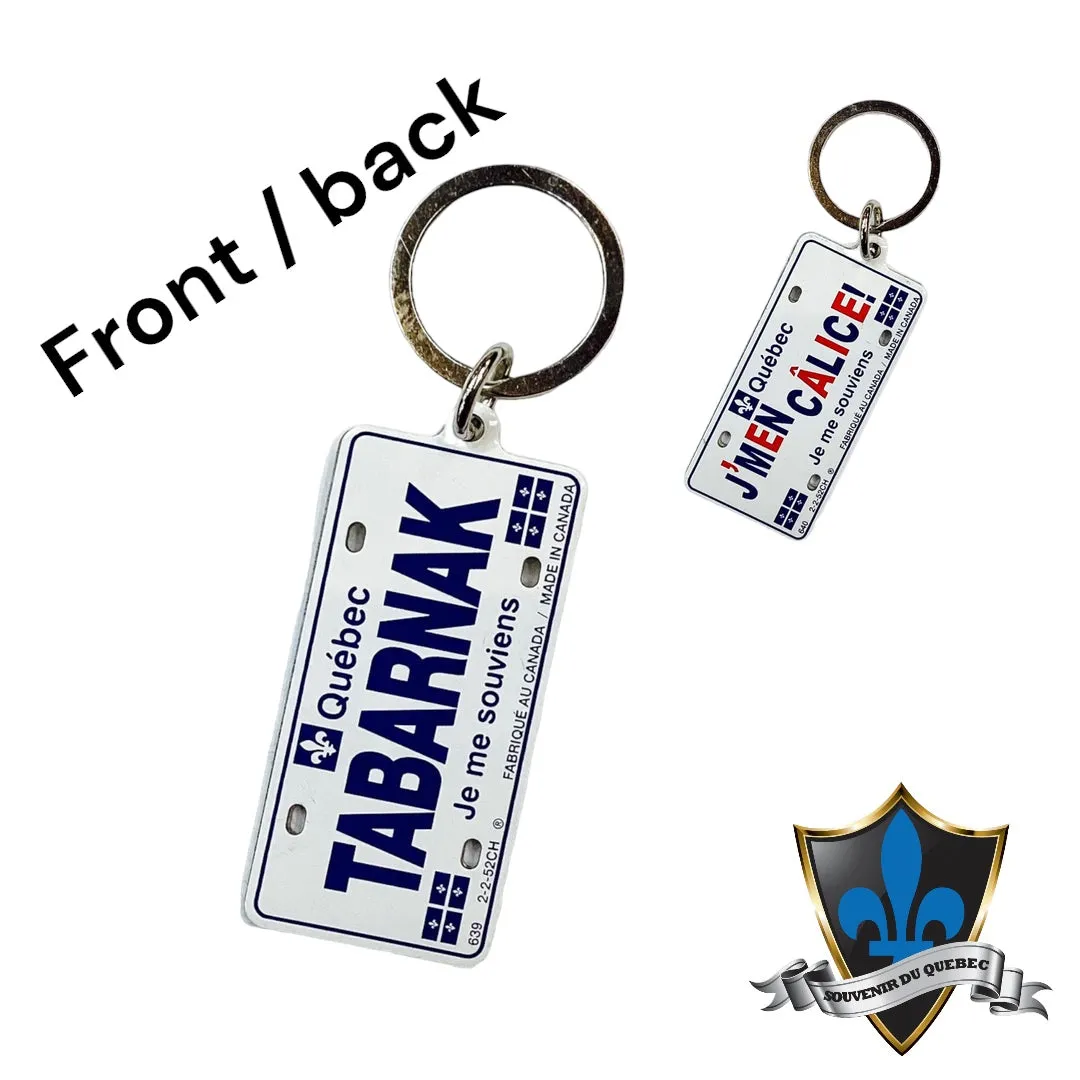 Montreal Tabarnak Key Ring Organizer