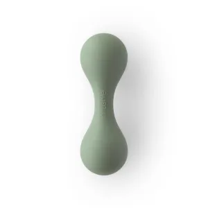 Mushie Silicone Baby Rattle Toy