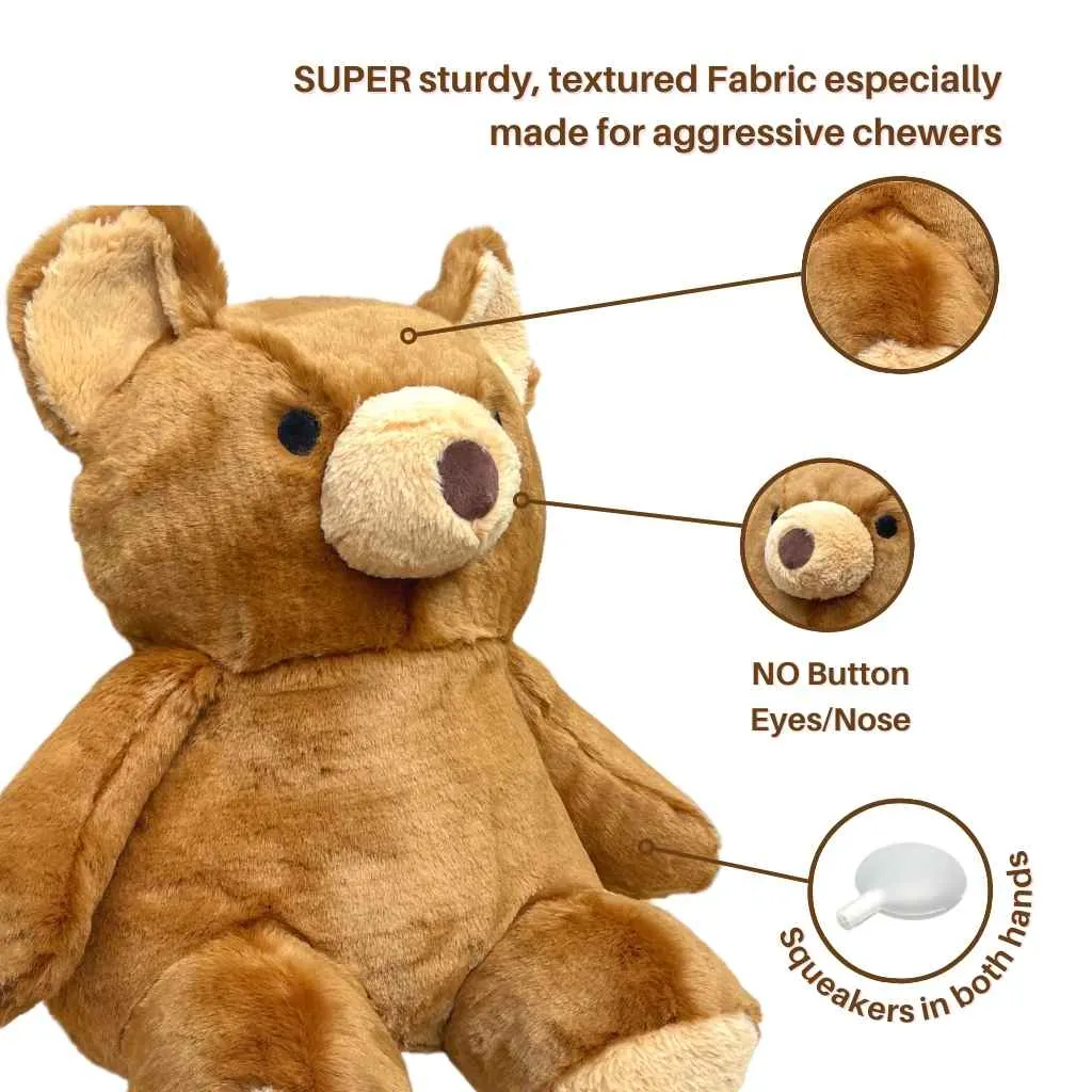 Not-so-ordinary -Teddy Bear plush toy for Dogs