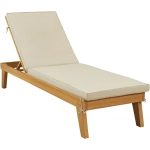 Outdoor Byron Bay Chaise Lounge with Cushion