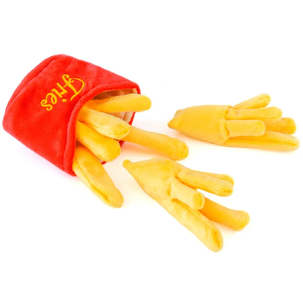 PLAY American Classic French Fries Dog Plush Toy