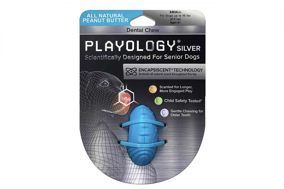 Playology "Silver" Dental Chew for Senior Dogs