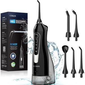 Portable Cordless Water Flosser – Rechargeable, Waterproof Dental Irrigator