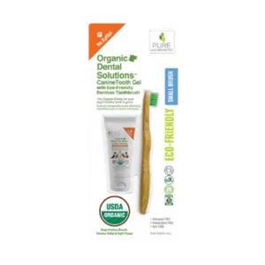 Pure and Natural Pet Organic Dental Solutions -  Small Dog Kit