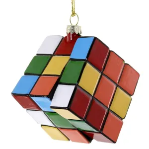 Puzzle Cube Ornament