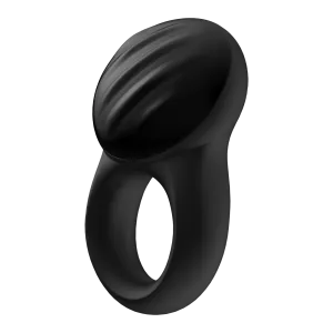 Enhanced Satisfyer Signet Ring – Bluetooth Vibrating Cock Ring with Long-Distance App Control for Ultimate Pleasure